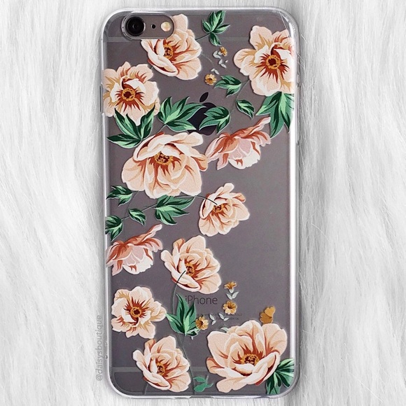 Daisys Boutique Accessories - Leanna floral iPhone 6/6s 7 8 Plus X phone case
